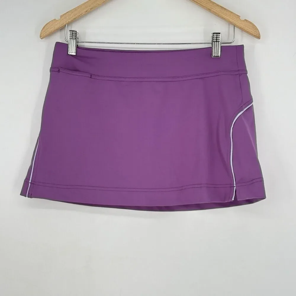 CHAMPION ATHLETIC WOMENS SKIRT SKORT WITH BUILT SHORTS SIZE‎ SMALL PURPLE